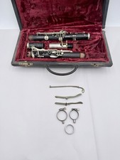 R. Malerne Paris Wood Clarinet, France, Standard, Vintage ( MISSING BELL AS IS) picture
