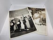 Vintage 1952 Military Wedding Photo 2pc Hotel New Grand Yokohama Post-Occ Japan picture