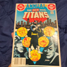 DC Comics The New Teen Titans Annual #1 1983 Marv Wolfman George Perez picture