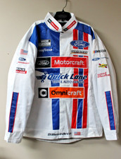 New Checkered Flag Harrison Burton Ford Motocraft  Uniform Nylon jacket men L picture