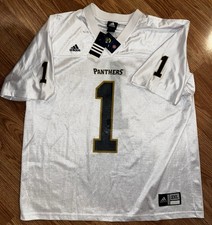 Adidas FIU Panthers #1 Football Jersey 2XL White NWT Florida International NCAA picture