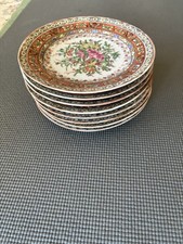 Lot Of 8 Rare Matched 19 Centiry Famille Rose Salad Plates picture