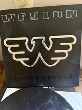 Waylon Jennings Black On Black 1982 LP AHL1-4247 RCA Country Vinyl  great picture