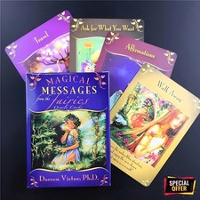 Magical Messages Fairy Oracle Cards Deck English Divination Tarot Card Game  picture