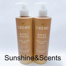 2-Pack CREMO White Jasmine Amber Women's Body Wash 16oz - TikTok Viral HTF NEW picture