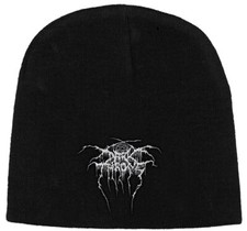 Darkthrone Logo Black Embroidered Beanie picture