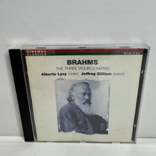 Brahms - The Three Violin Sonatas CD 1996 Classical Dinemec picture