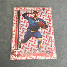 Topps 2024 Series 2 Pablo Lopez Minnesota Twins Parallel #662 80/99 picture
