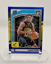025-26 Panini Rated Rookie Isiah Collier #295 Rainbow Squares Insert RC NMT picture