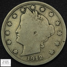 1912 S Liberty V Nickel 5C picture