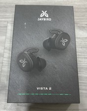 Jaybird Vista 2 True Wireless ANC Bluetooth Sport Earbuds Black  open box picture