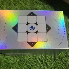 GAN 11 M Pro Black Matte 3x3 Magnetic Speedcube Stickerless (UV Coated) picture