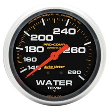 AutoMeter 5431 Pro-Comp Water Temp Gauge, 2-5/8 in., Mechanical picture