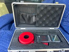 TG 21002401 Digital Clamp Meter Tester w/ Red Clamp Jaw & Carrying Hard Case picture