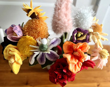 CJ Hendry 2026 NYC Flower Market *Create Your Own Bouquet* Plush Native Flowers picture