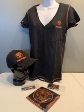 Jagermeister Women’s T-Shirt (M/L), Hat, Bandana, Lanyard, & Wrist Band. picture