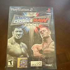 Sony PlayStation 2 PS2 WWE SmackDown vs. Raw 2006 2005 THQ Manual Online picture