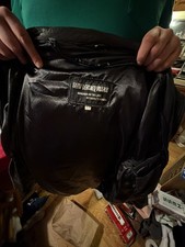 Shaw Leather Village Leather Jacket Size M Black picture