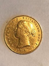 1862S Half Sovereign Rated AEF/AU53 Wreath PCGS Pop 6MS/34lwr picture