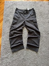 Vintage Nike Cargo Pants 00s Swoosh Y2K Baggy Multipocket Men Size M Beige picture