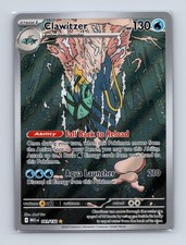 2025 Pokemon Clawitzer ME01: Mega Evolution 141/132 Holo Illustration Rare NM picture