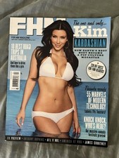 FHM Magazine - Kim Kardashian Cover - Rare Australian Collection Edition picture