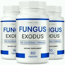 Fungus Exodus Pills to Combat Toenail Fungus and Restore Nail Health - 3 Pack picture
