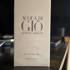 Vintage 2023 Giorgio Armani Acqua Di Gio Men's EDT 6.7 oz / 200 ml - NIB Sealed picture
