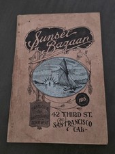 1905 Sunset Bazaar Photography Dept. Catalog San Francisco Ca. Vintage, Rare picture