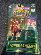 Vintage Bandai Auto Mighty Morphin Power Rangers Jason Red  Figure 1994 NOS picture