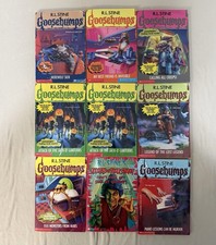 Lot 9 Goosebumps R.L. Stine Original 90s Paperbacks 13, 16, 47, 2x48, 50, 57, 60 picture
