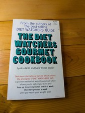 Vintage 1969 The Diet Watchers Gourmet Cookbook Ann Gold Paperback 1st Printing picture