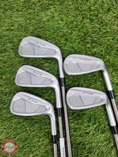 2024 TAYLORMADE P7CB IRON SET 6-PW STIFF AEROTECH STEELFIBER I80 CW-S VERYGOOD picture