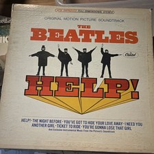 The Beatles Help Original Motion Picture Soundtrack Record Album Capitol picture
