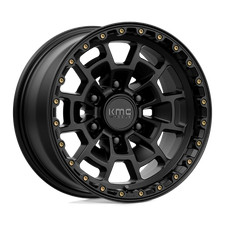 KMC KM718 Summit 16X8 +0 Satin Black Wheel 6X139.7 6X5.5 (QTY 1) KM71868068700 picture