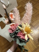 CJ Hendry 2026 NYC Flower Market 6 Pack Plush Flower Bundle With cherry blossom  picture