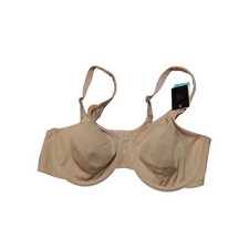 Wacoal Bra Womens 40C Beige T-Shirt Underwire Microfiber Stretch Smooth Support picture