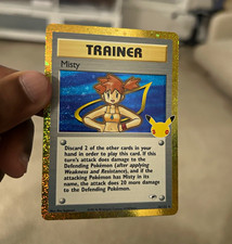 Pokemon TCG Misty 018/132 Gym Heroes Holo Rare Unlimited Trainer ENG picture