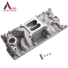 Satin Intake Manifold For 1996-2002 5.7L/350 Chevy Small Block Gen I Vortec picture