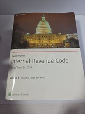 Internal Revenue Code (Winter 2024) Volume 1, Wolters Kluwer picture