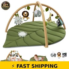 Blissful Diary Baby Play Gym & Oversize Leaf Activity Mat picture