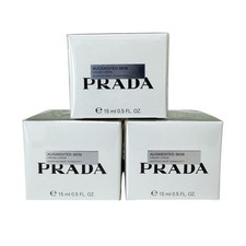 Lot of 3 Prada Augmented Skin Cream 15ml/0.5 oz Each - 1.5 oz TOTAL - NIB SEALED picture
