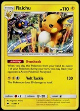 Raichu 41/147 SM - Burning Shadows NM picture