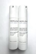 (Lot of 2) Replenix Anti-Aging Age Restore Brightening Moisturizer 1.7 oz/50g picture