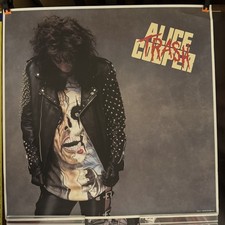 Vintage Alice Cooper Trash 1989 Poster Original Promo 23.5x23.5 RARE picture