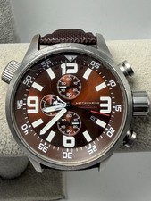 Sottomarino Italia Otaria Chronograph SM50095-W New Battery Mens Watch 46MM 8