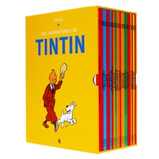 The Adventures of Tintin by Hergé: 90th Anniversary 23 Books Box Set - Paperback picture
