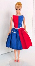 Vintage 1964 Blonde Swirl Ponytail Barbie Doll Mattel #850 Japan 1960s w/ Outfit picture