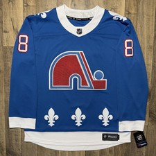 Colorado Avalanche Cale Makar Fanatics Montreal Nordiques Heritage Jersey Men L picture