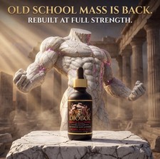 Diobol Old School Muscle💪Mass Building Activator By Vintage Muscle💪🏛️🧪⚒️🧬⚡️ picture